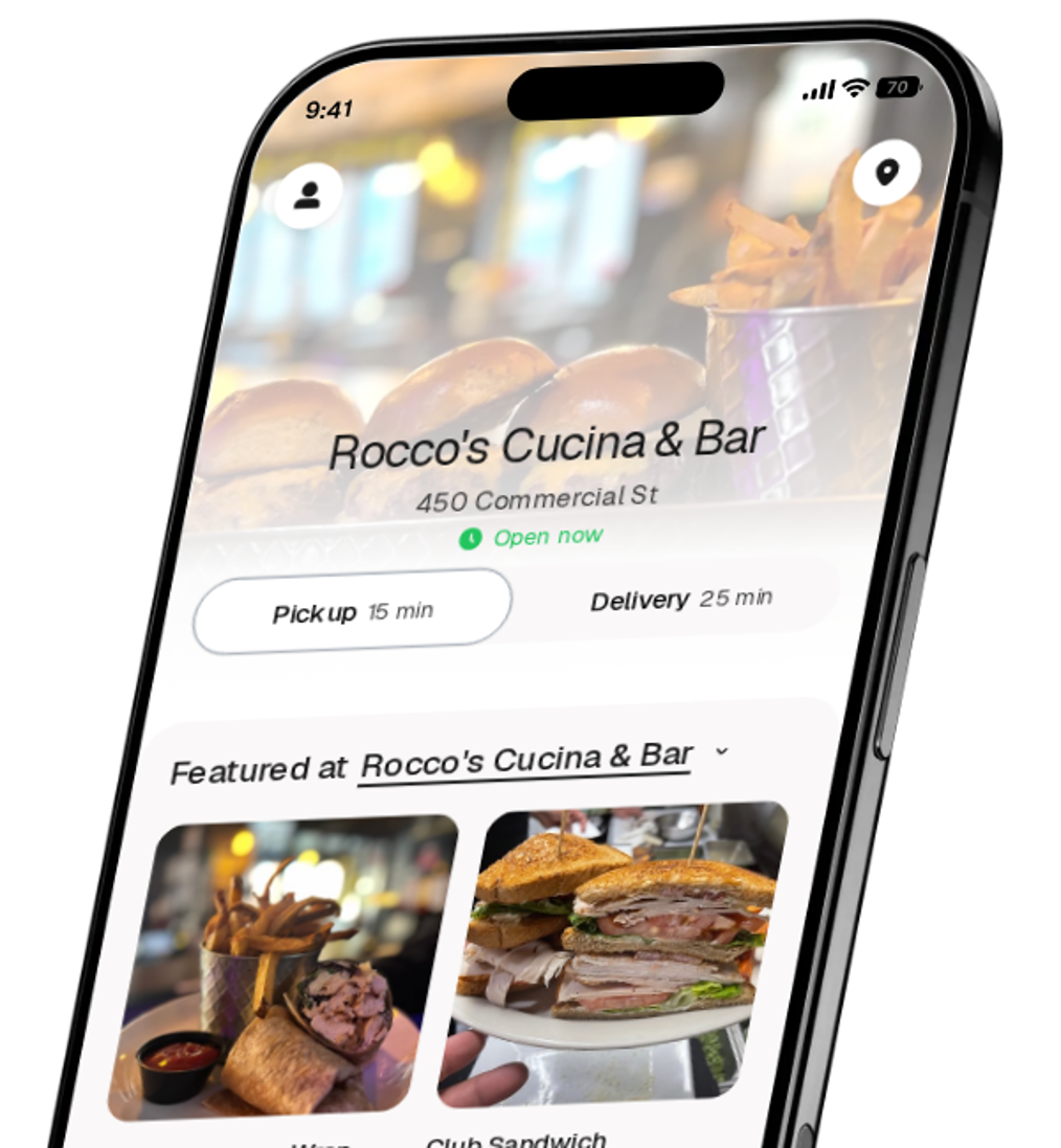 Rocco's Cucina & Bar app preview