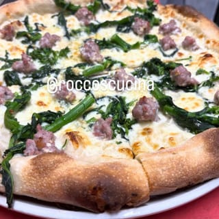 Broccoli Rabe & Sausage Pizza