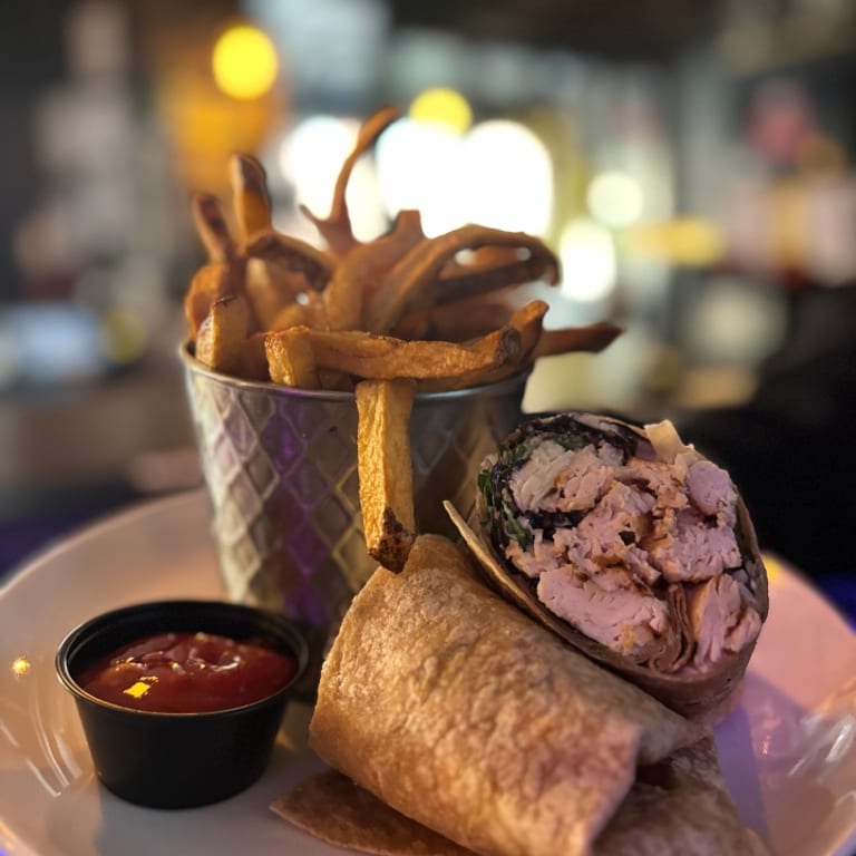 Delicious Chicken Caesar Wrap