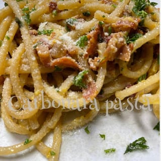 Bucatini Carbonara